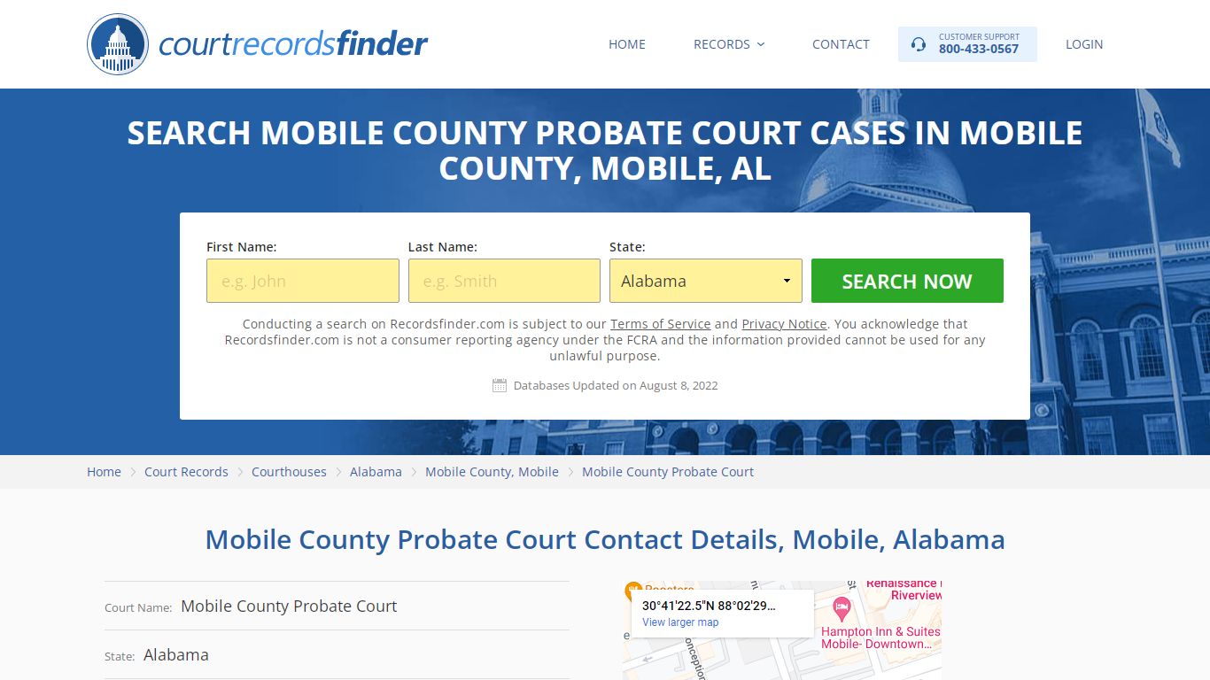 Mobile County Probate Court Case Search - Mobile County ...