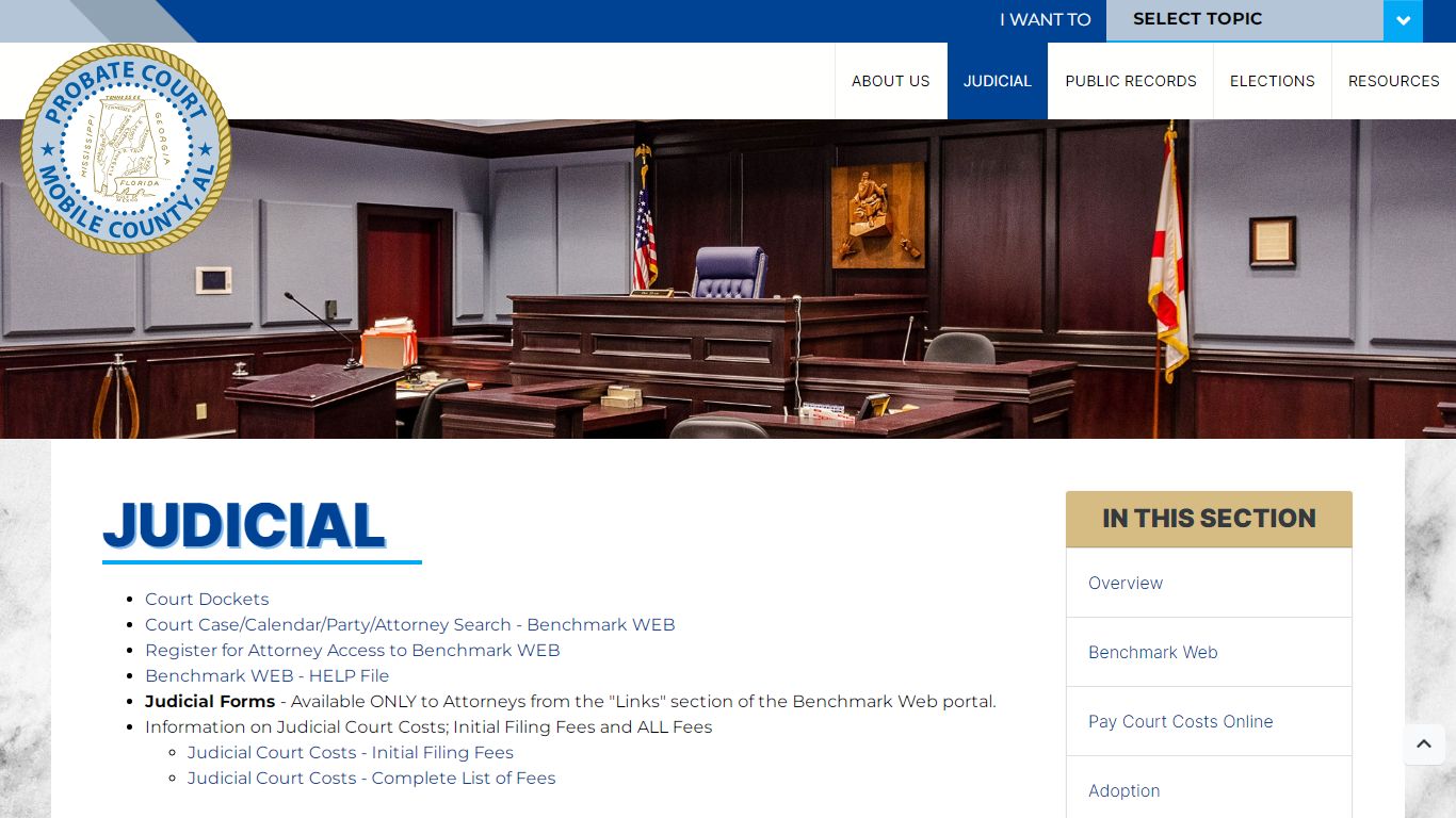 Judicial - Mobile County Probate Court